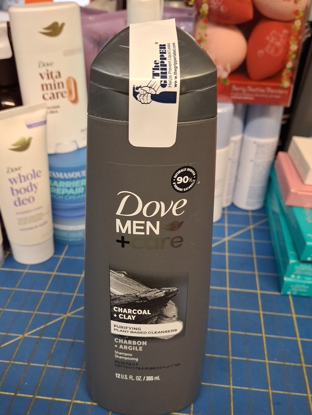 Dove Men+Care Charcoal + Coal Shampoo 355ml New